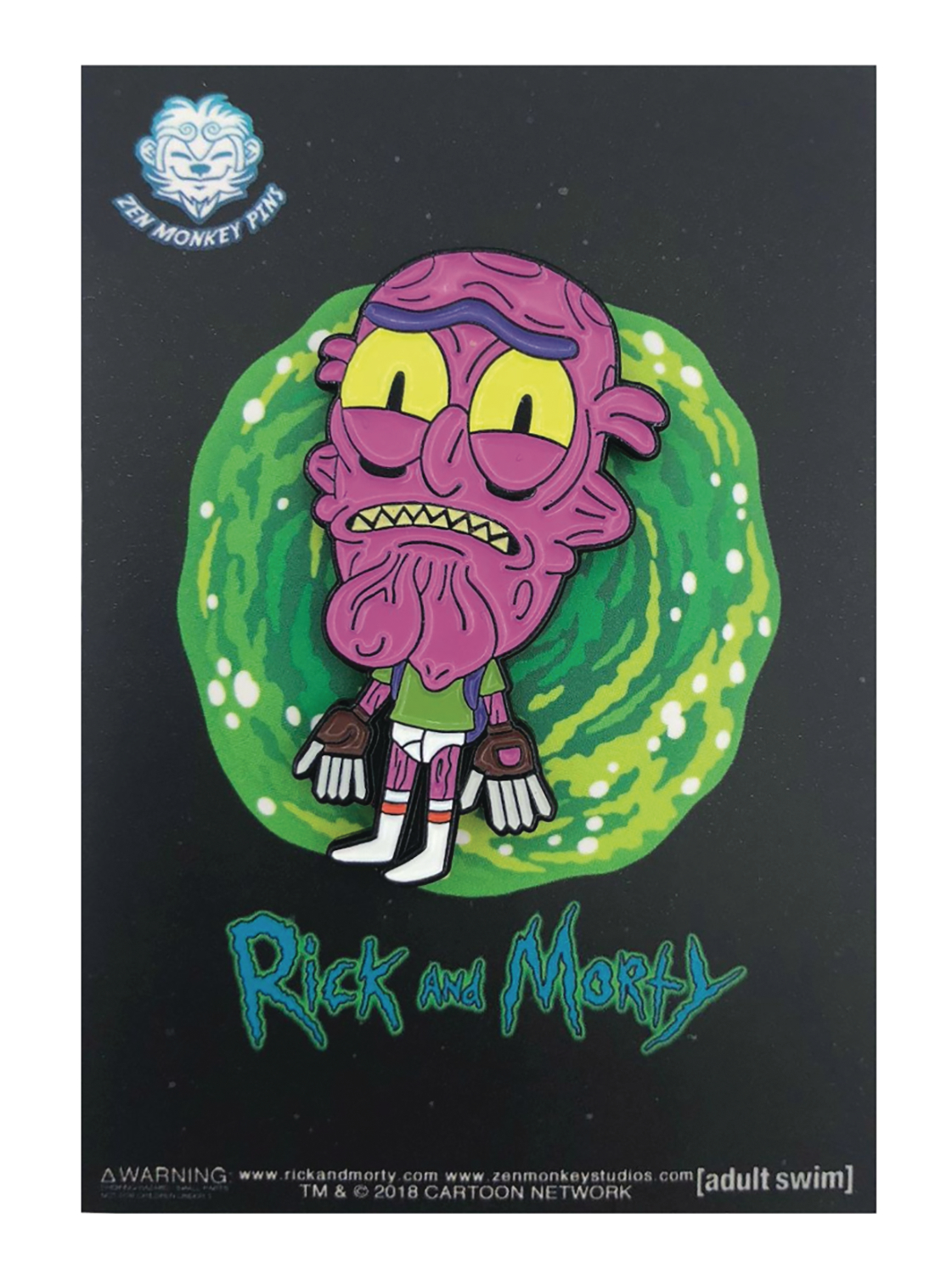 Rick and Morty: Scarry Terry in Undies Lapel Pin 