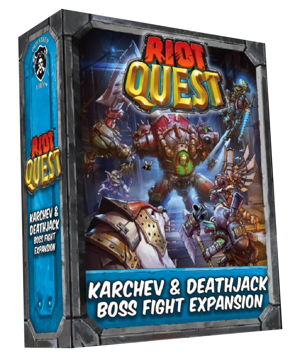 Riot Quest: KARCHEV/DEATHJACK FUSION Boss Fight Expansion 