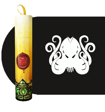 Ritual Candle Dice Tube: Cthulhu 
