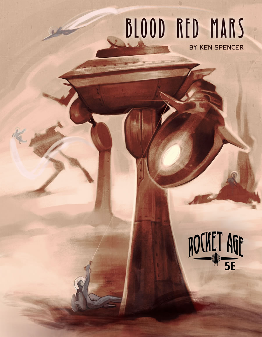 Rocket Age 5E: Blood Red Mars 