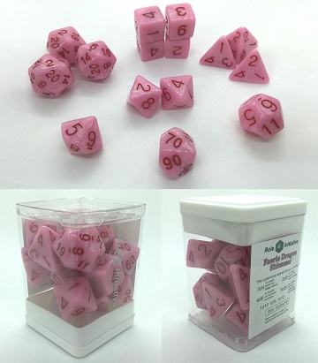 Role 4 Initiative: Polyhedral 15 Dice Set: FAERIE DRAGON SHIMMER 