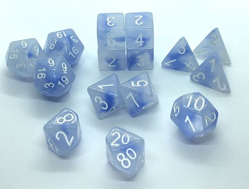 Role 4 Initiative: Polyhedral 15 Dice Set: SIRENS SONG 