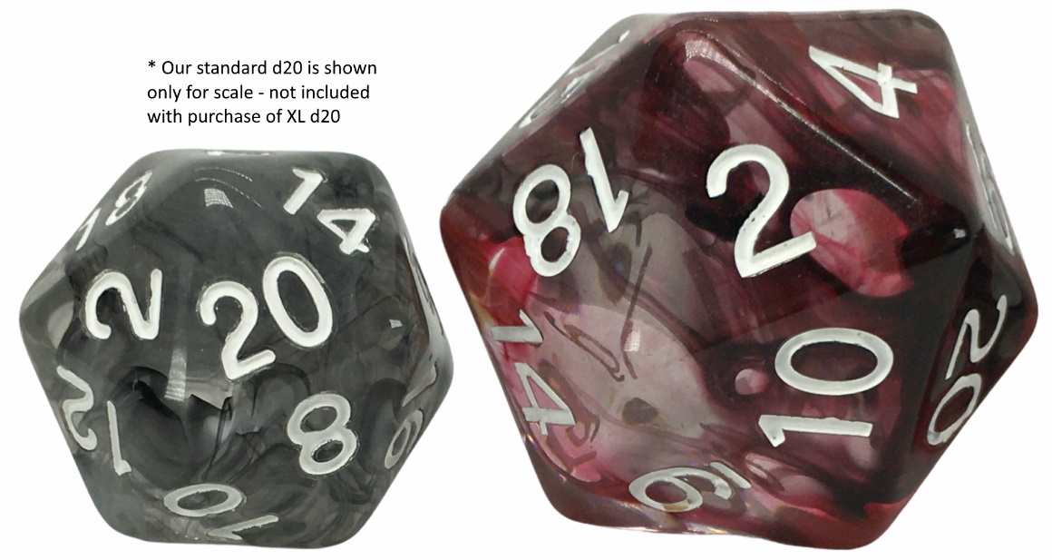 Role 4 Initiative XL D20: Bloodstone 