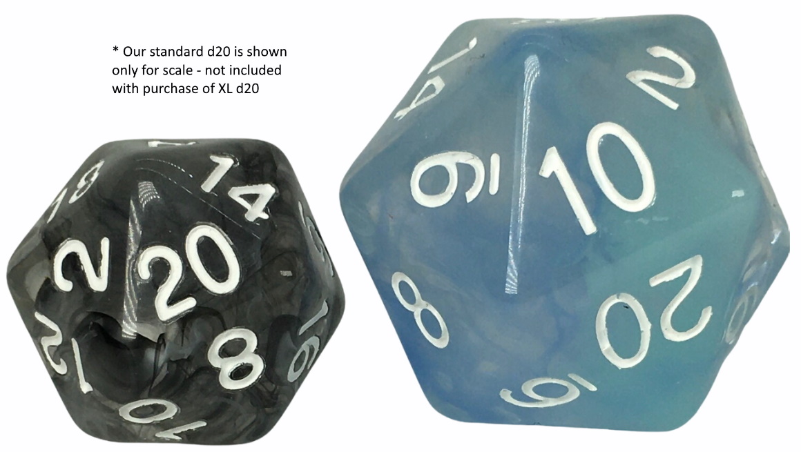 Role 4 Initiative XL D20: Blue Sky 