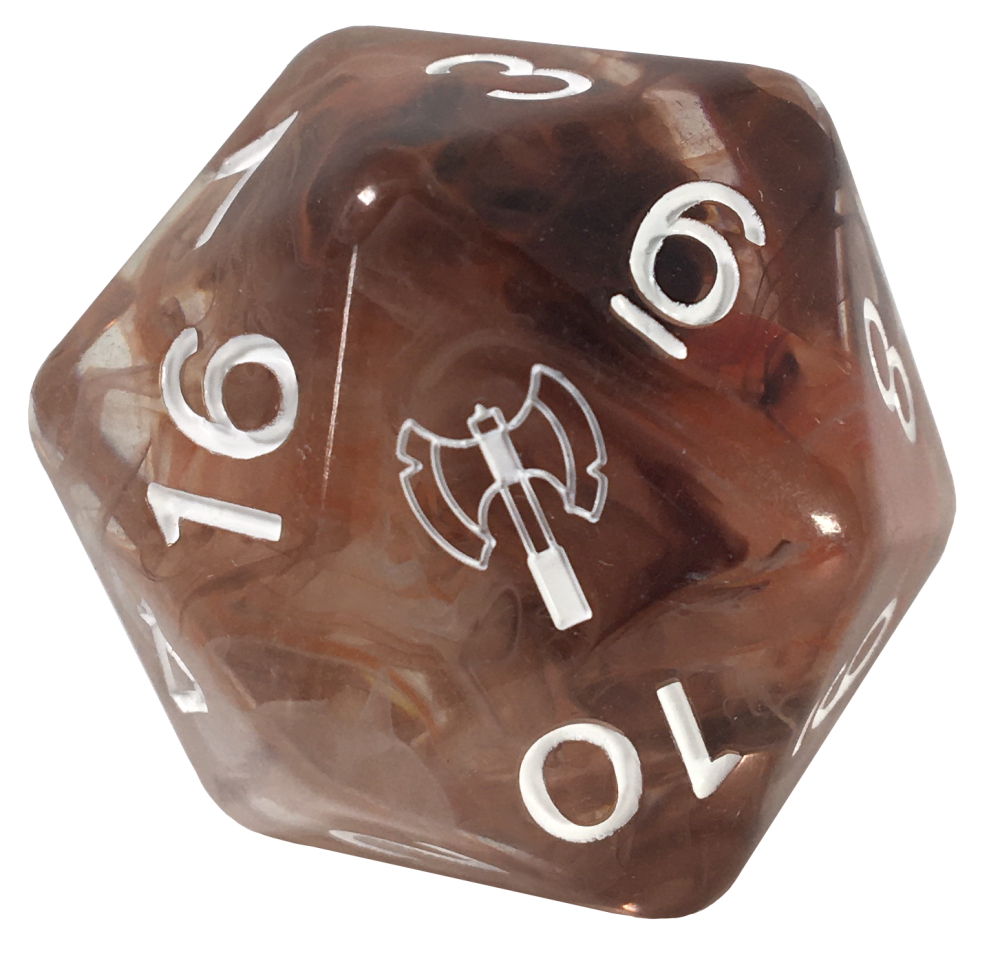 Role 4 Initiative: XL D20: DIFFUSION BARBARIAN RAGE W/ SYMBOL 