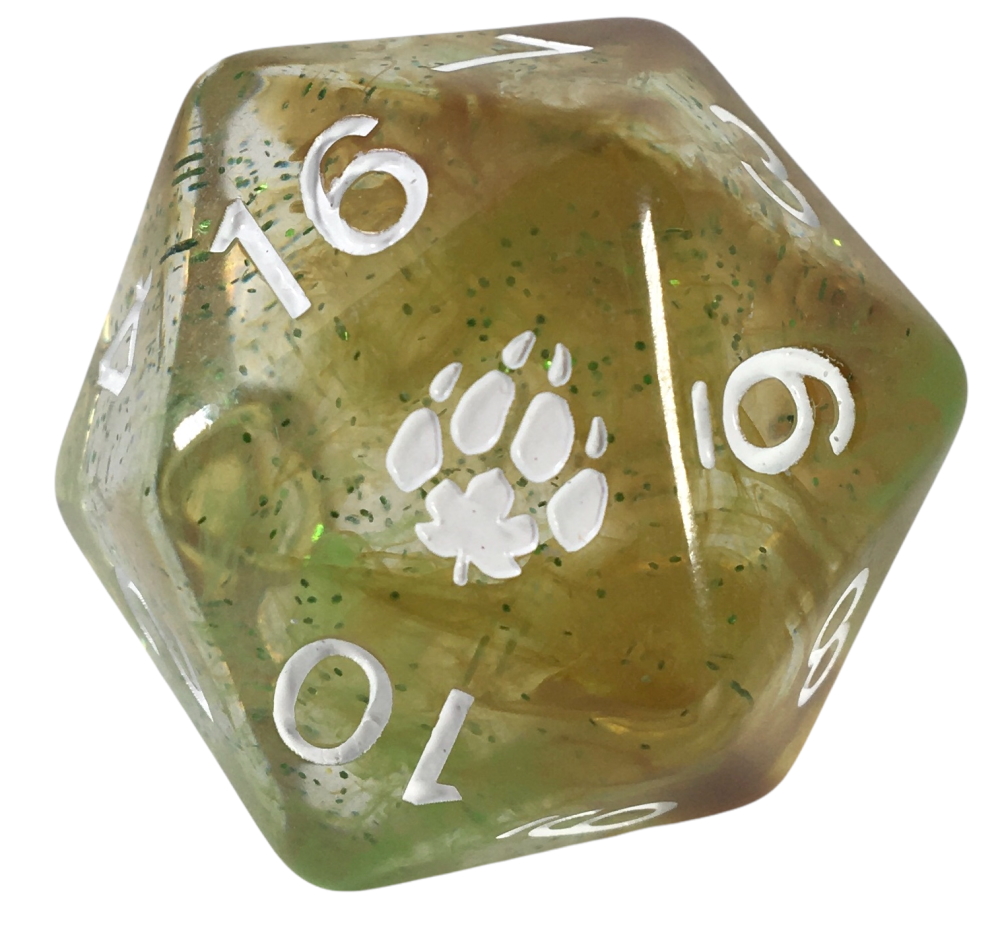 Role 4 Initiative: XL D20: DIFFUSION DRUIDS CIRCLE W/ SYMBOL 