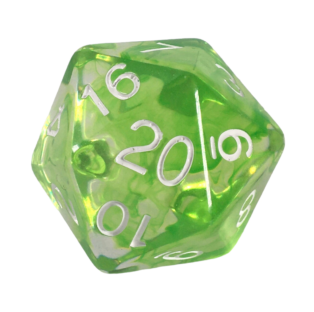 Role 4 Initiative: XL D20: Diffusion: Slime Green 