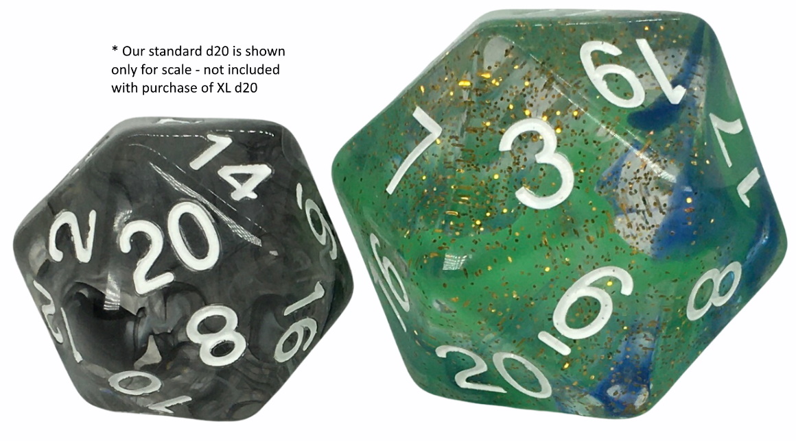 Role 4 Initiative XL D20: Neptunes Treasure 