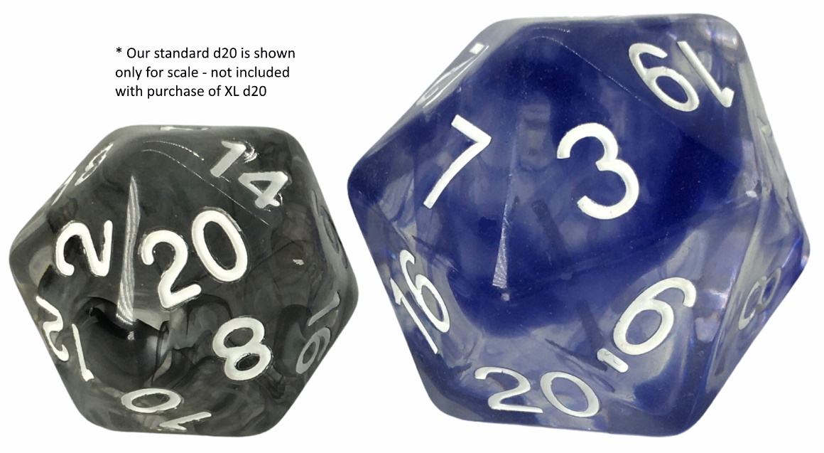 Role 4 Initiative XL D20: Sapphire 