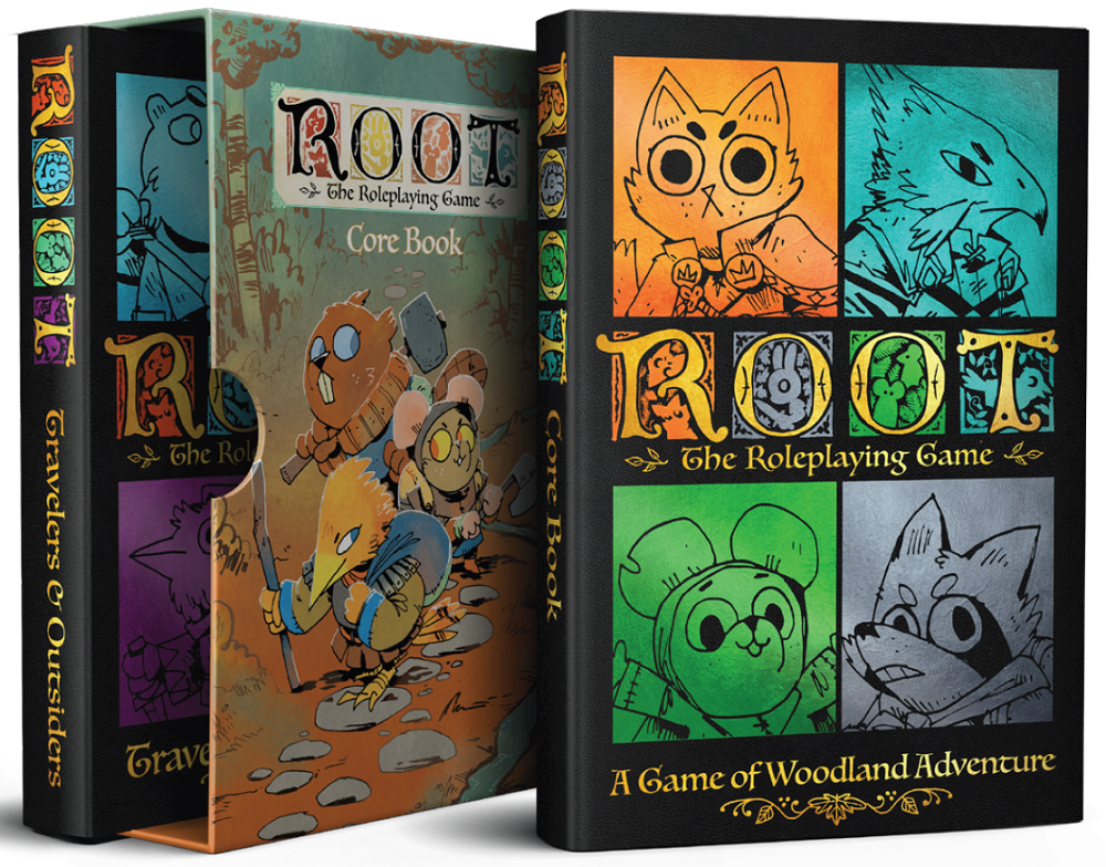 Root: The Tabletop RPG : Core Book Deluxe Edition (HC) (DAMAGED) 