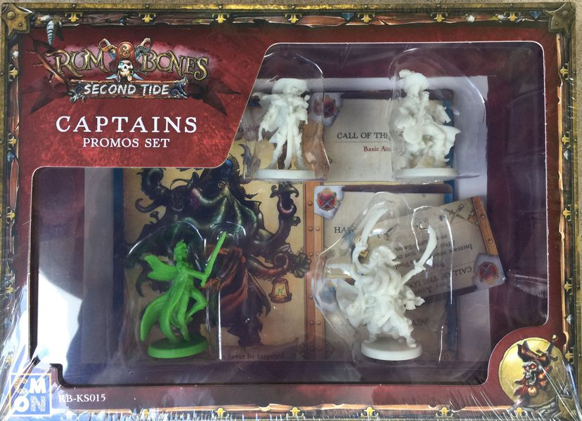 Rum & Bones- Second Tide: Captains Promos Set 