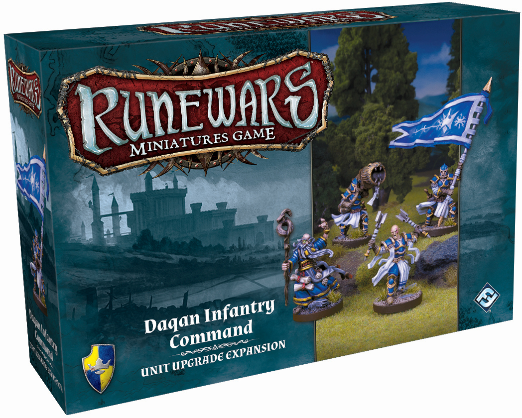 RuneWars Miniatures Game: Daqan Infantry Command [SALE] 
