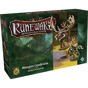 RuneWars Miniatures Game: Maegan Cyndewin Hero Expansion 