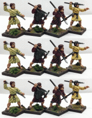 SAGA: Aetius & Arthur: Britons- Rustici (levy) JAVELINS 