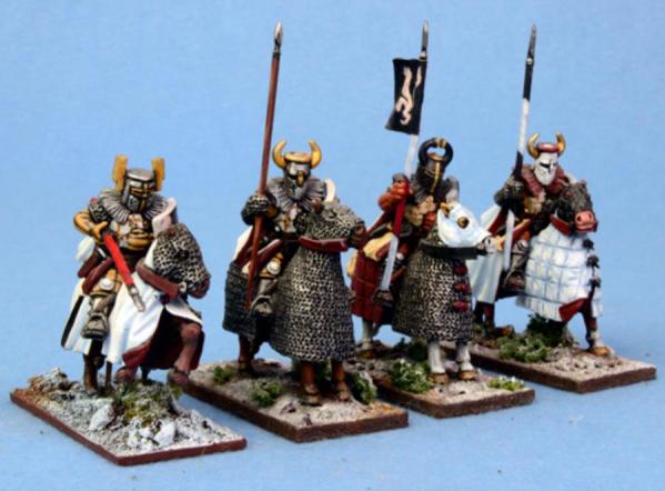 SAGA Age Of Crusades: Mounted Ordensstaat Hearthguard (2 points) 