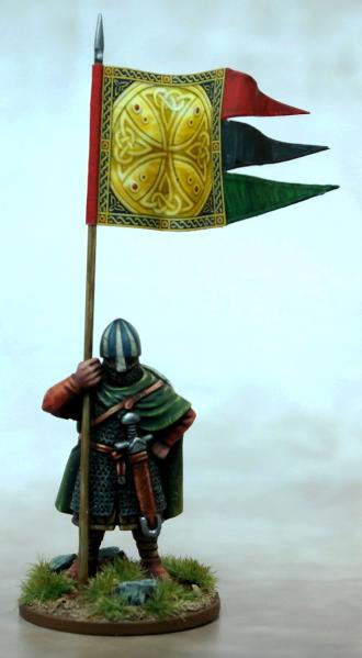 SAGA: Anglo-Danish: War Banner & Bearer 