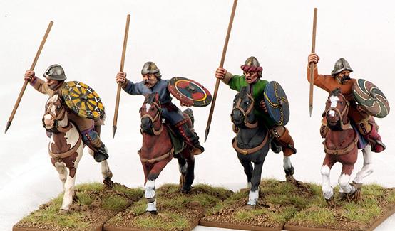 SAGA: Carolingian: Mounted Carolingian Warriors (4) 