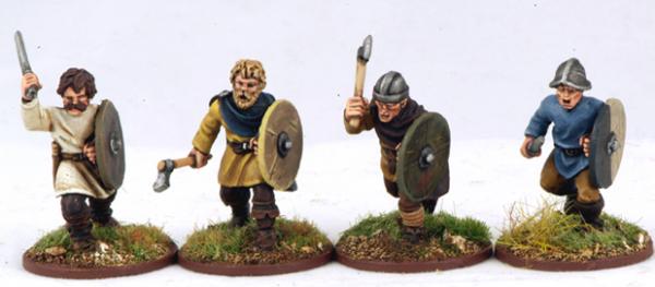 SAGA: Carolingian: Warriors (Hand Weapons) (4) 