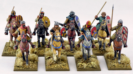 SAGA: The Crescent & The Cross: Mounted Crusader Sergeants (Warriors) 