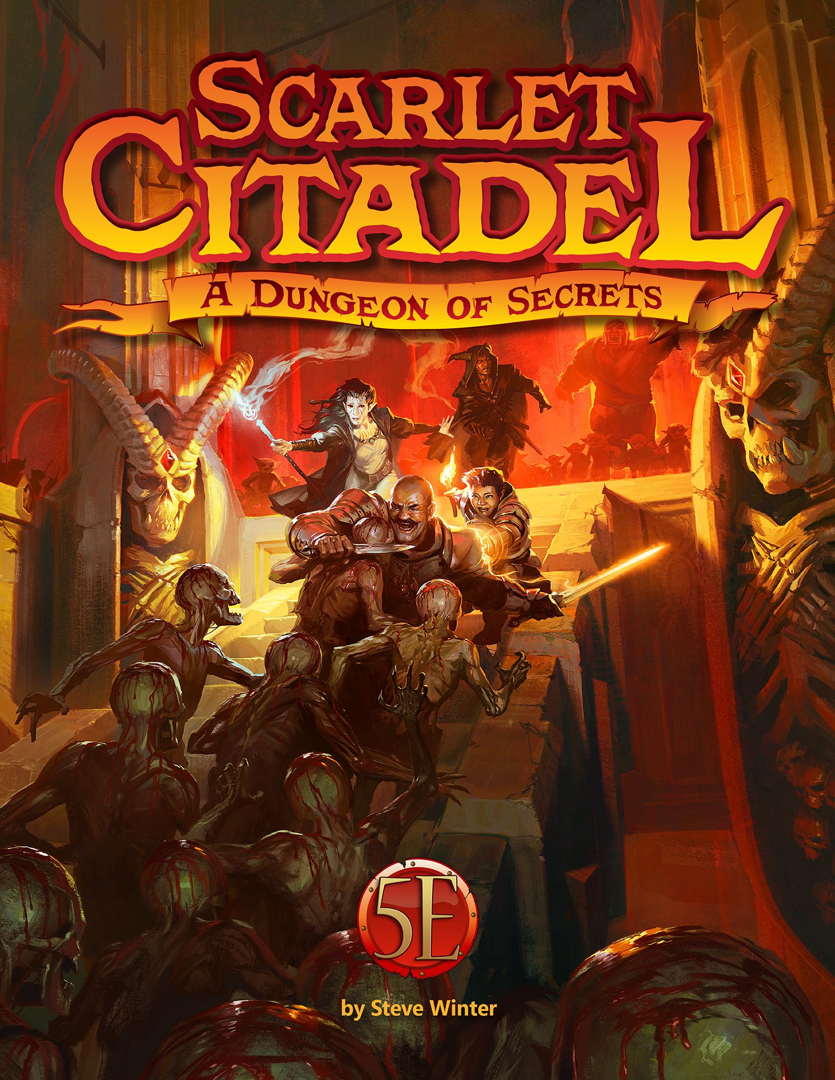 SCARLET CITADEL: A Dungeon of Secrets (5e) (HC) 