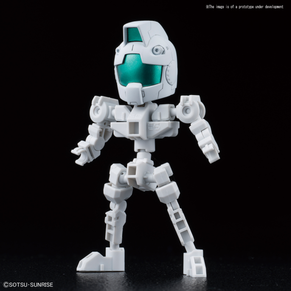 SD Gundam Cross Silhouette: OP-01 CROSS SILHOUETTE FRAME [WHITE] 