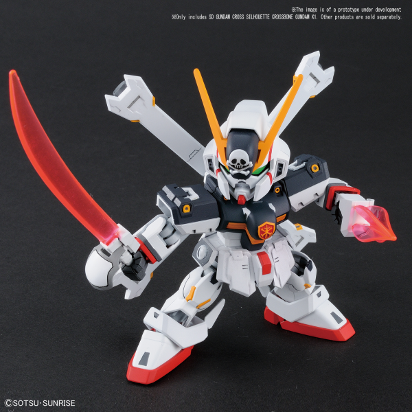 SD Gundam Cross Silhouette: #02 CROSSBONE GUNDAM X1 