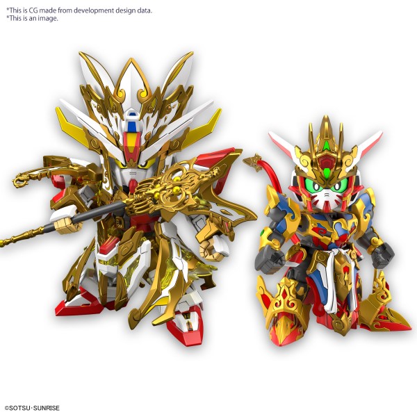 SDW Heroes: #33: Revival of the Heroes Wukong Impulse Gundam (Childhood Ver) & SanzangStrike Freedom Gundam Set 