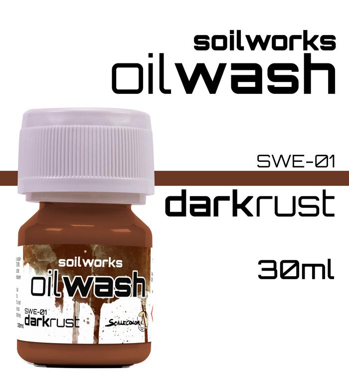 SOILWORKS: DARK RUST OIL WASH 