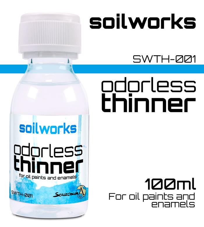 SOILWORKS: ODORLESS THINNER FOR OILS AND ENAMELS 