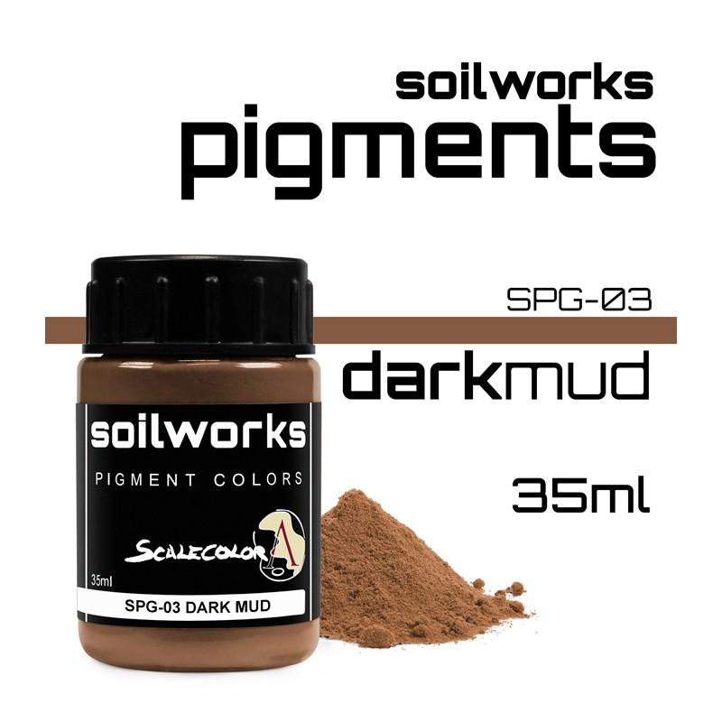 SOILWORKS: Pigments- DARK MUD (35ML) 