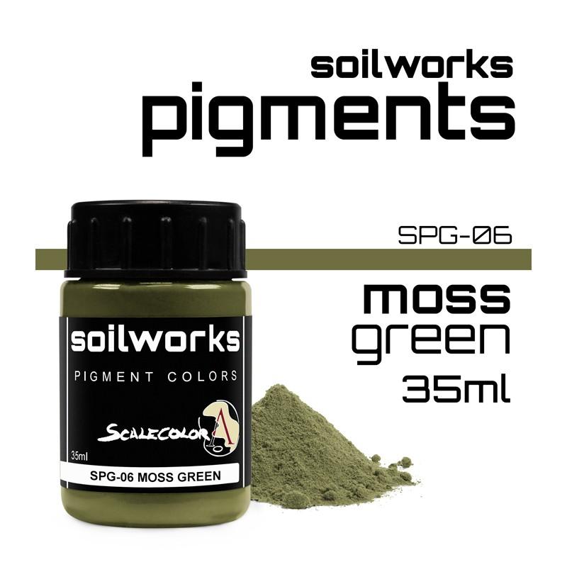 SOILWORKS: Pigments- MOSS GREEN (35ML) 