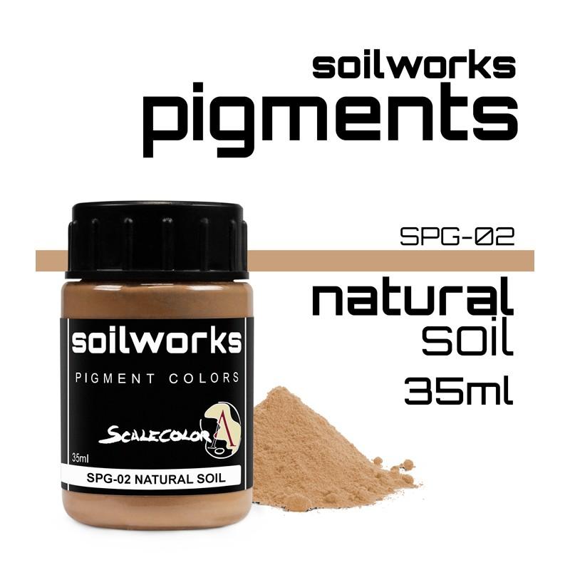 SOILWORKS: Pigments- NATURAL SOIL (35ML) 