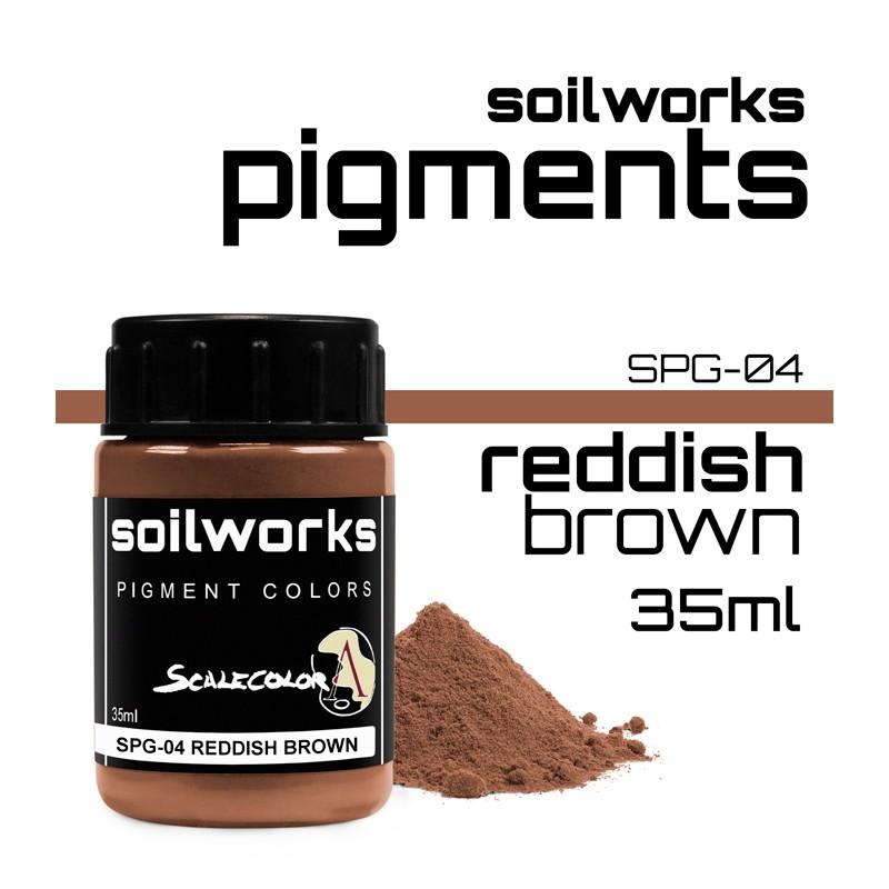SOILWORKS: Pigments- REDDISH BROWN (35ML) 