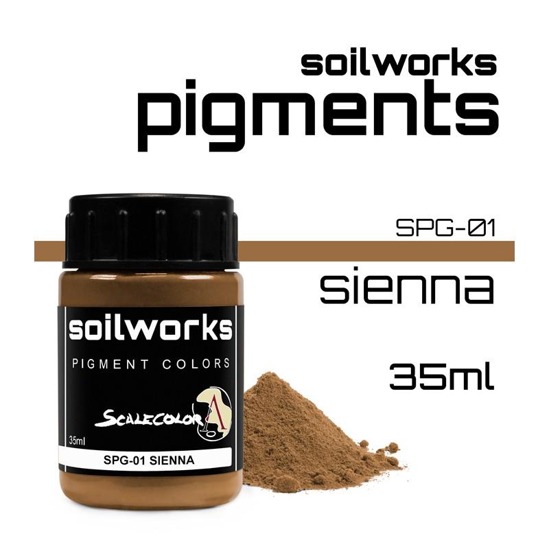 SOILWORKS: Pigments- SIENNA (35ML) 