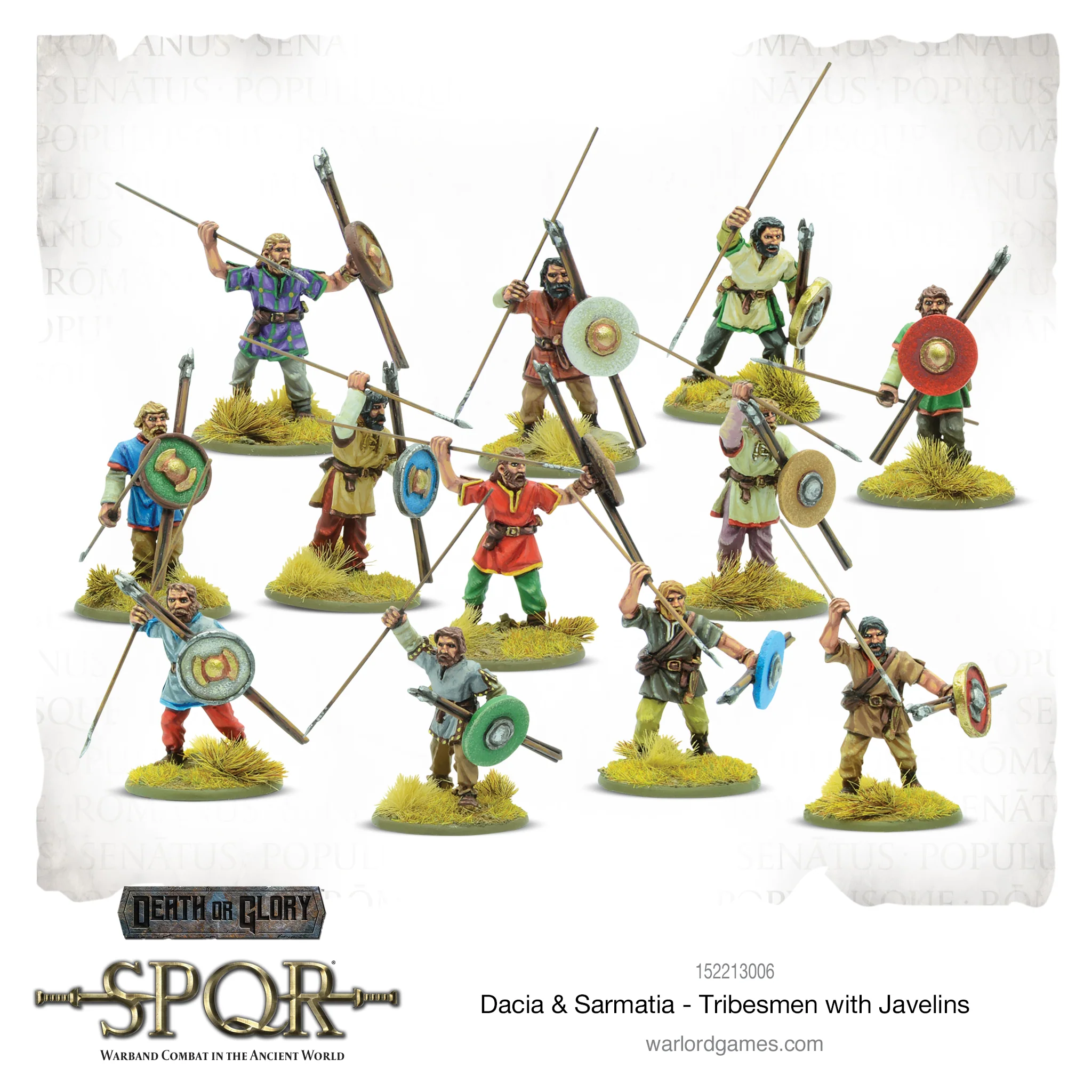 SPQR: Dacia & Sarmatia: Dacian Tribesmen with Javelins 