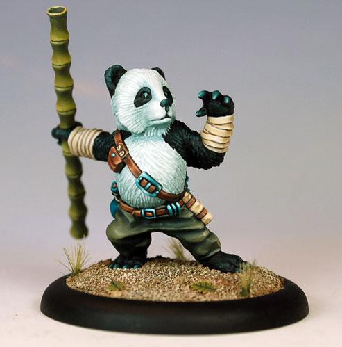 Dark Sword Miniatures: Critter Kingdoms- Sad Panda # 2 