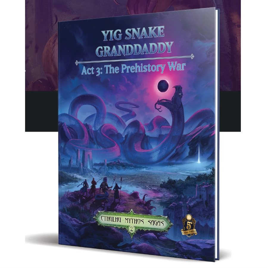 Sandy Petersen’s Cthulhu Mythos for 5E: Yig Snake Granddaddy Act 3 