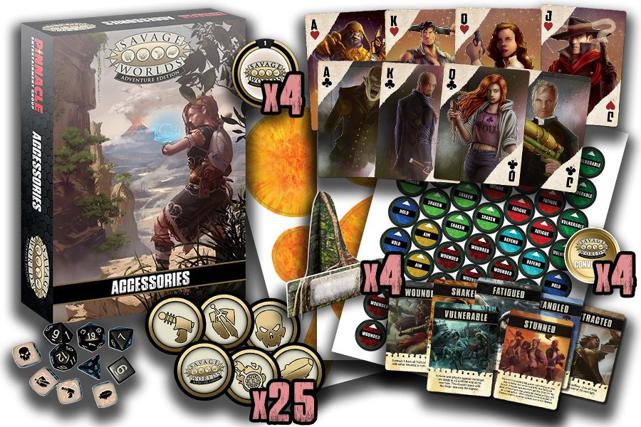 Savage Worlds: Adventure Edition: Accessories Box 