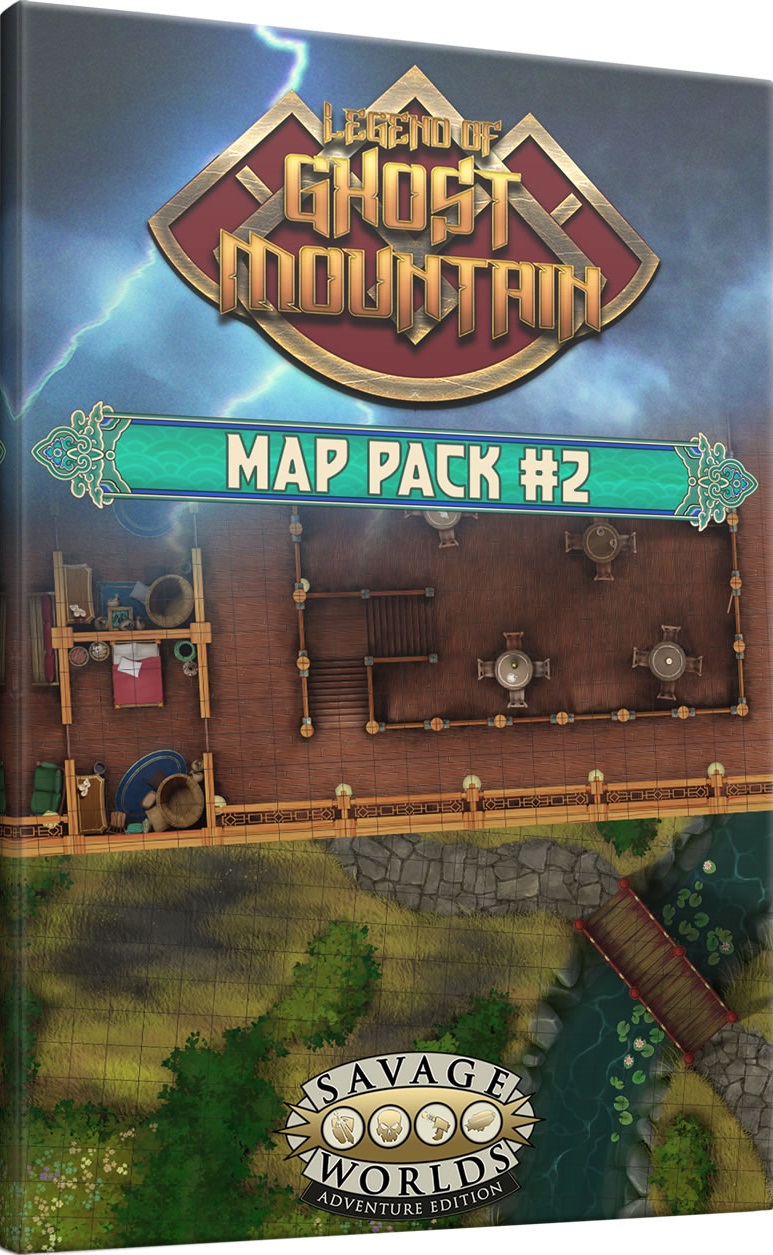 Savage Worlds: Legend of Ghost Mountain Map Pack 2 