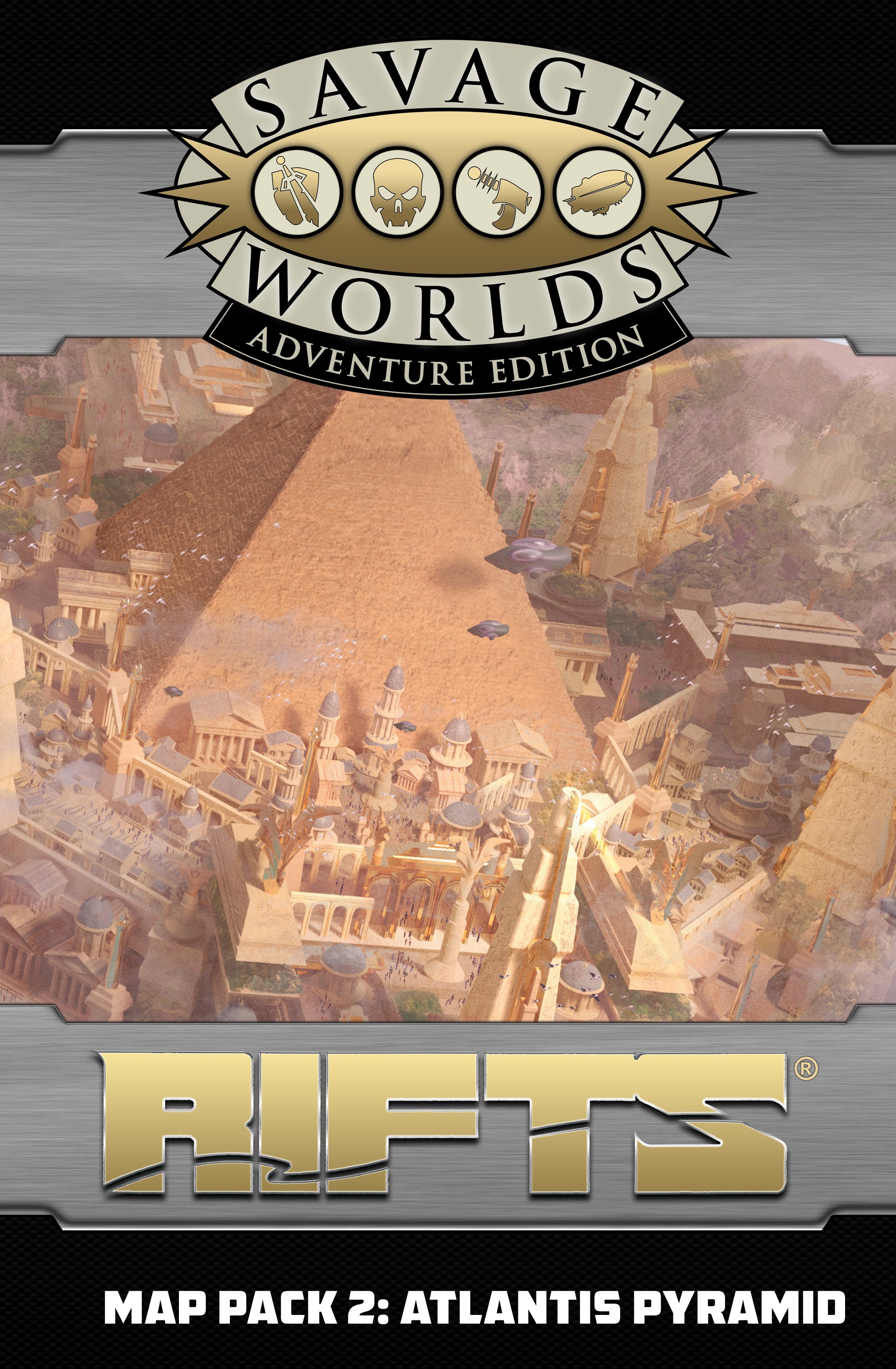 Savage Worlds Rifts: Map Pack 2: Atlantis Pyramid 