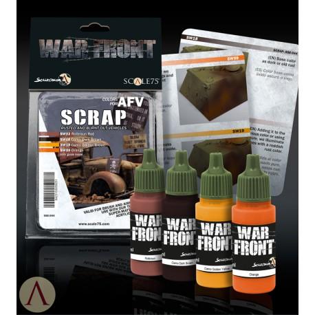 Scale 75: Warfront- COLORS FOR AFV SCRAP 