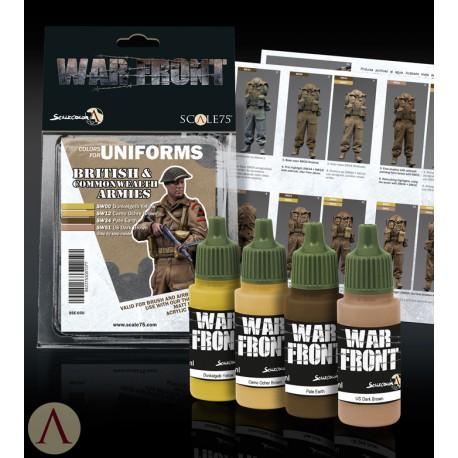 Scale 75: Warfront- COLORS FOR UNIFORMS BRITISH & COMMONWEALTH ARMIES 