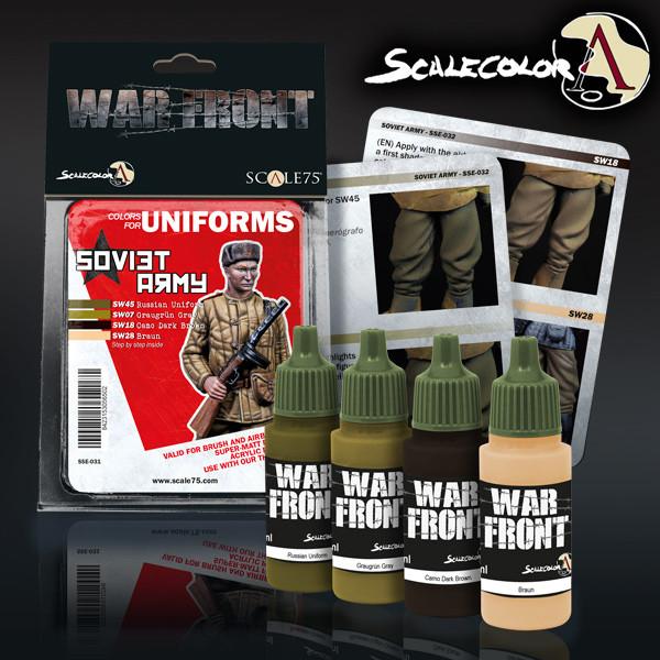 Scale 75: Warfront- Colors For Uniforms SOVIET ARMY 