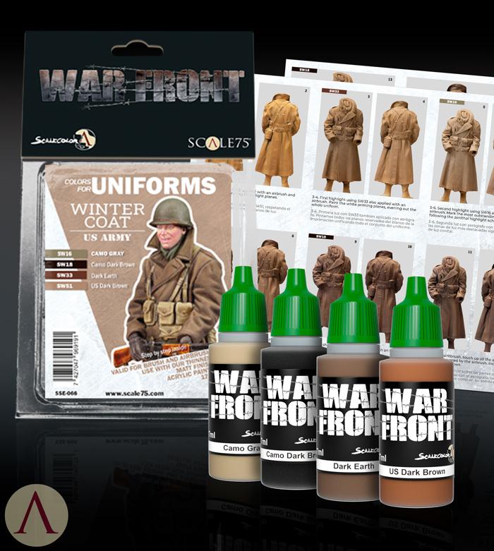 Scale 75: Warfront Colors For Uniforms- Winter Coat US Army 