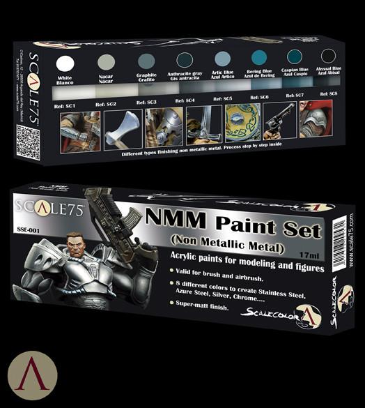 Scalecolor: NMM PAINT SET STEEL 