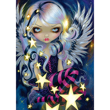 Schmidt Spiele Puzzles (200): ANGEL IN A SEA OF STARS 