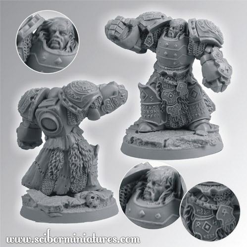 Scibor Monstrous Miniatures: Celtic SF Lord 2 