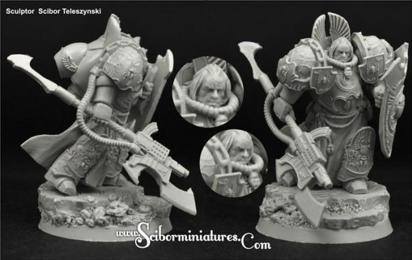 Scibor Monstrous Miniatures: Egyptian SF Horus Guard #2 