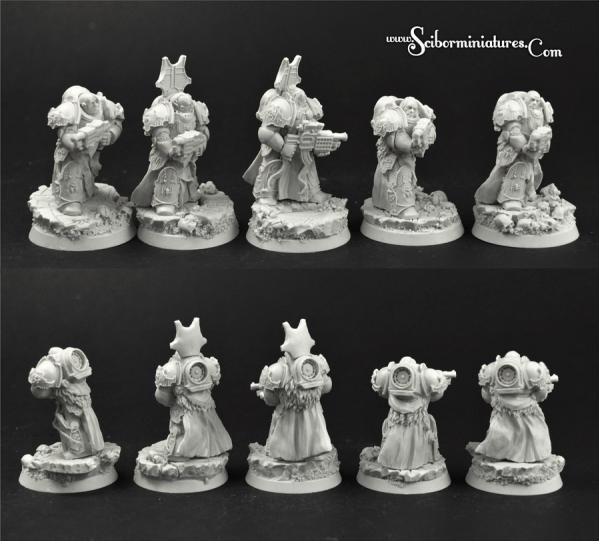 Scibor Monstrous Miniatures: Egyptian Warriors Set 