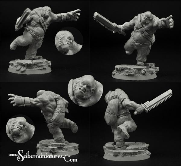 Scibor Monstrous Miniatures: Ogre Cossack Vasyl 